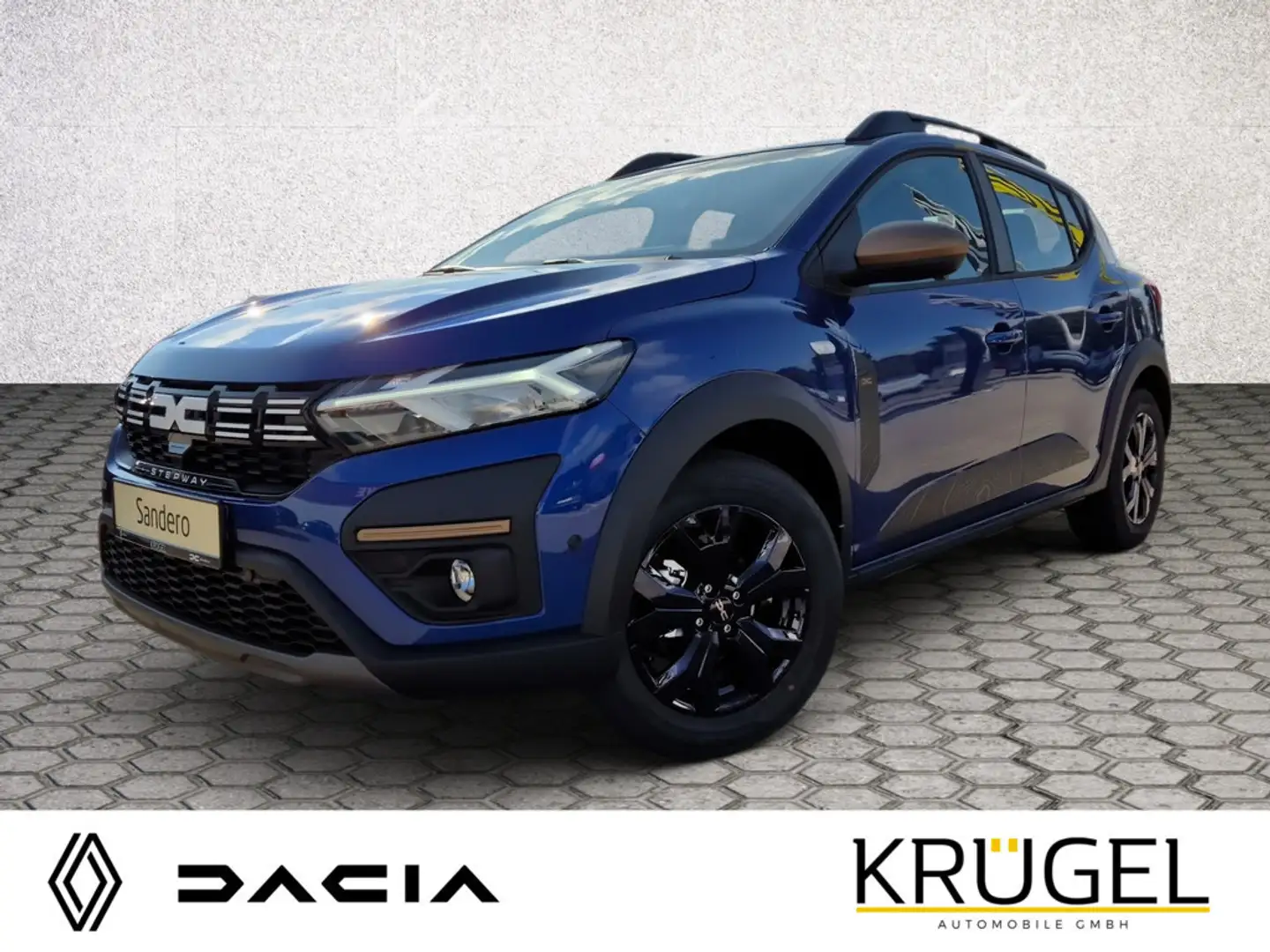 Dacia Sandero Stepway Extreme TCe 90 CVT Blau - 1