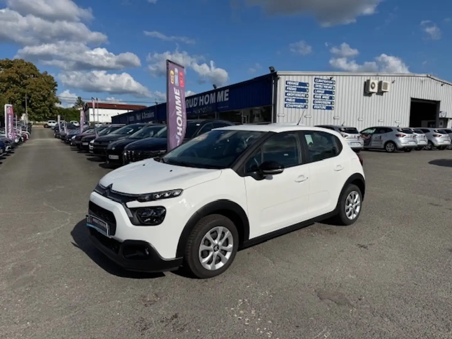 Citroen C3 1.5 BLUEHDI 100CH S\u0026S BVM 6 FEEL BUSINESS R Bílá - 1
