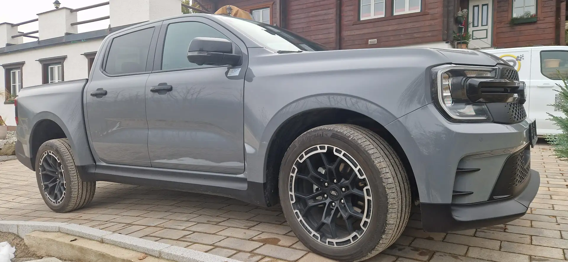 Ford Ranger Ranger Doppelk. MS-RT e-4WD 3,0 EcoBlue Aut. MS-RT Grau - 1