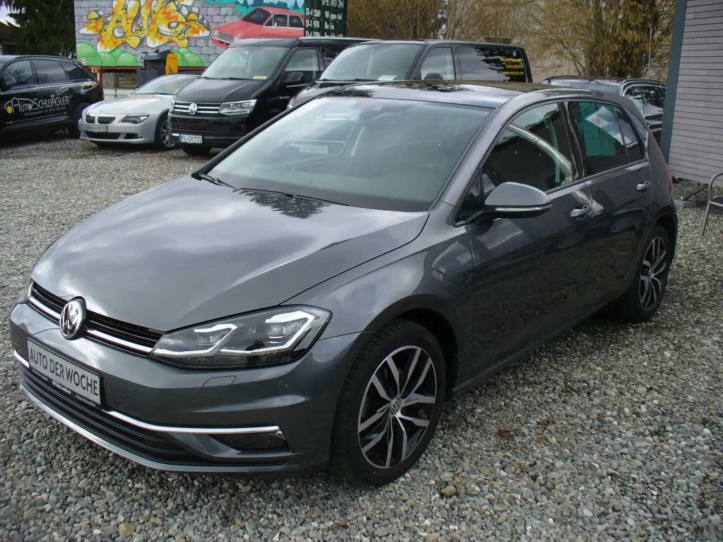 Volkswagen Golf 1.5 TSI ACT Join Plus Paket,Panoramadach,LED,DSG, Gris - 1