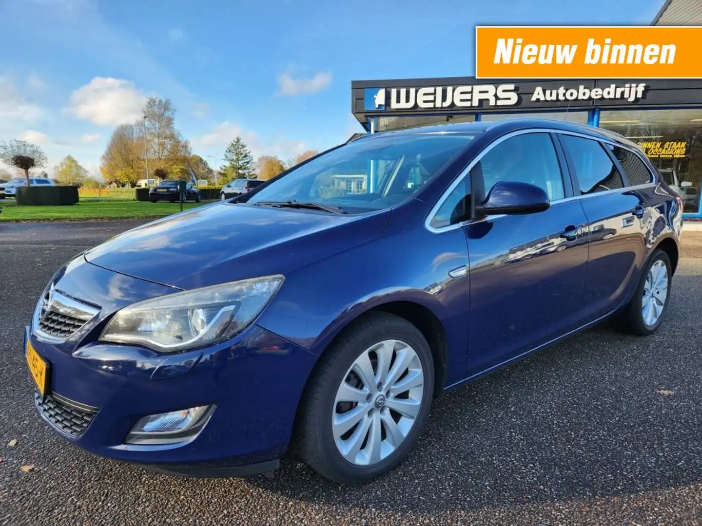 Opel Astra 1.4 Turbo Cosmo, Sports Tourer, 120 pk Clima, Crui Blau - 1