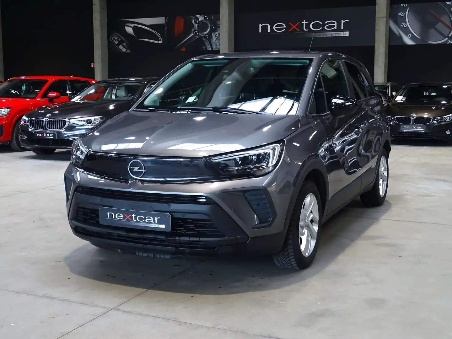 Opel Crossland 1.2i Edition *CARPLAY-NAVI-CAMERA 360-CRUISE* Gris - 1