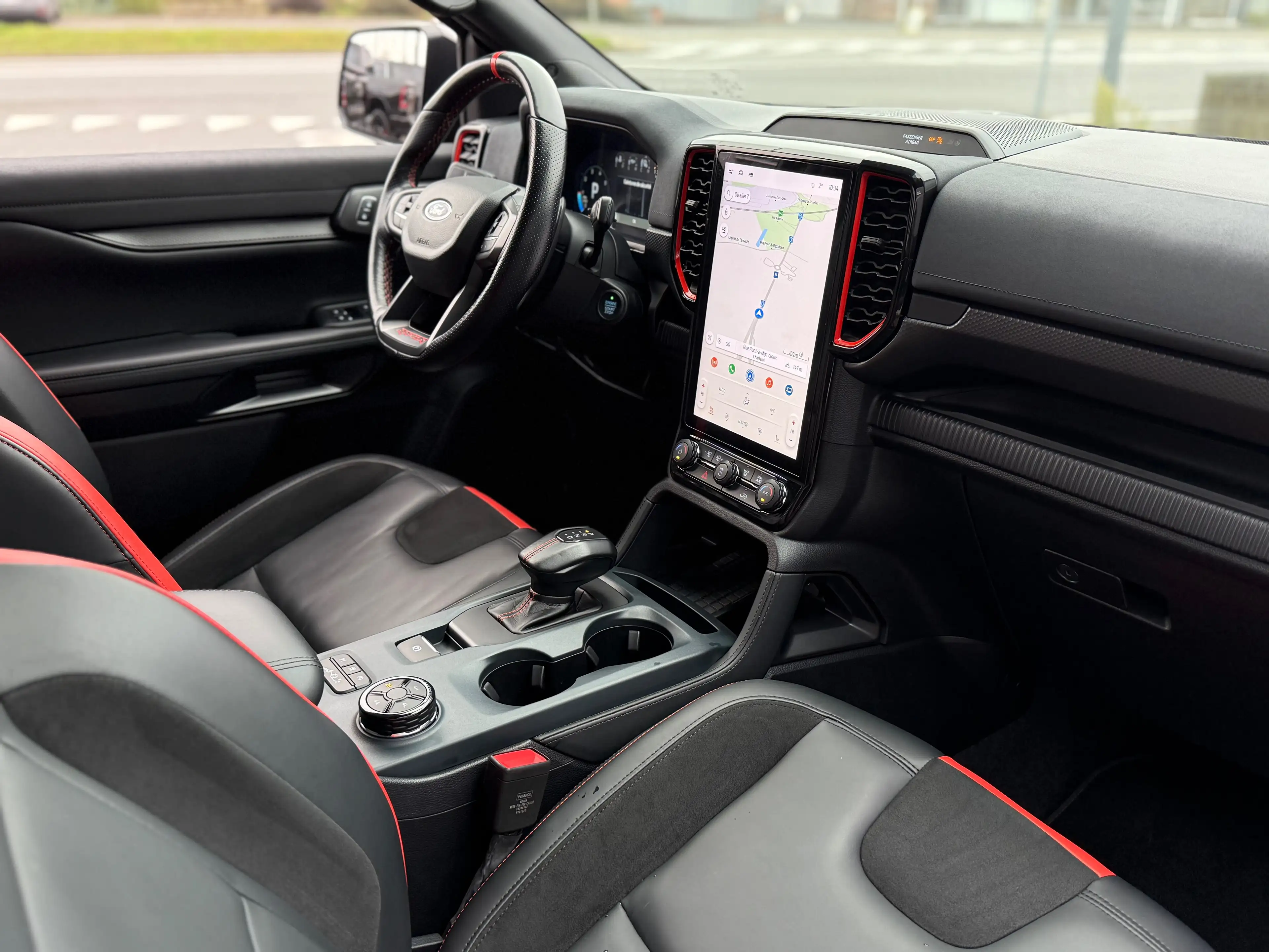 Ford Ranger Raptor 3.0 V6 292CV TVAC 4X4 LED GPS CAMERA ACC FULL OPT — photo 12