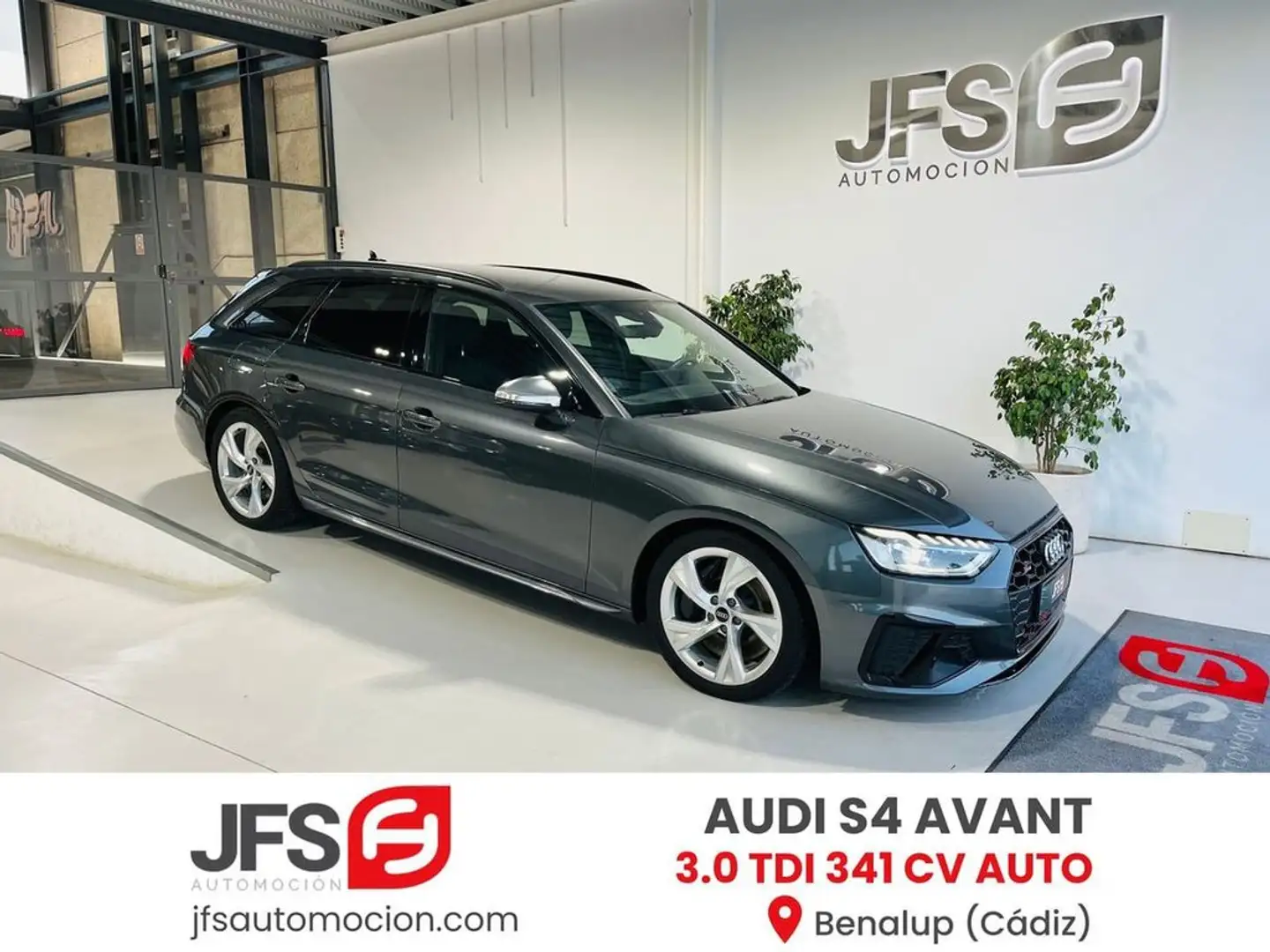 Audi A4 3.0 TDI 341 CV Gris - 1