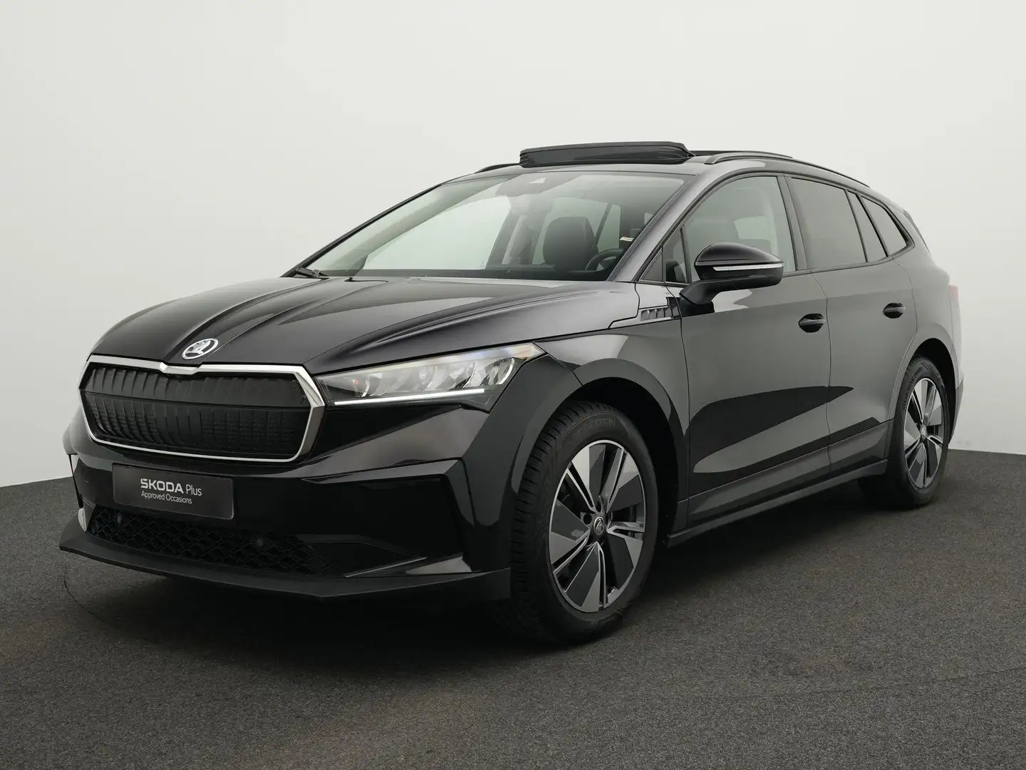 Skoda Enyaq iV 50 148 pk Selection | Panoramadak | Leder/stof Negro - 1