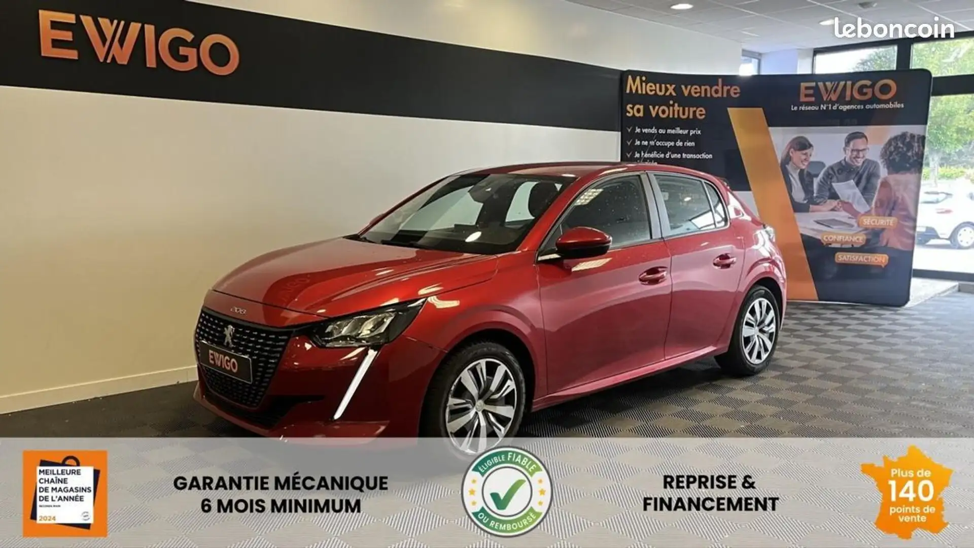 Peugeot 208 GENERATION-II 1.2 PURETECH 75ch ACTIVE BUSINESS START-STOP Rosso - 1