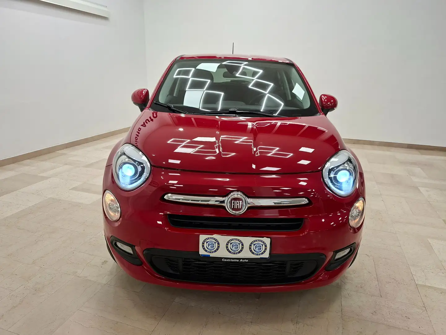 Fiat 500X 1.6 MJT 120 CV LOUNGE con SOLI  KM 70.452 !!! Rosso - 2