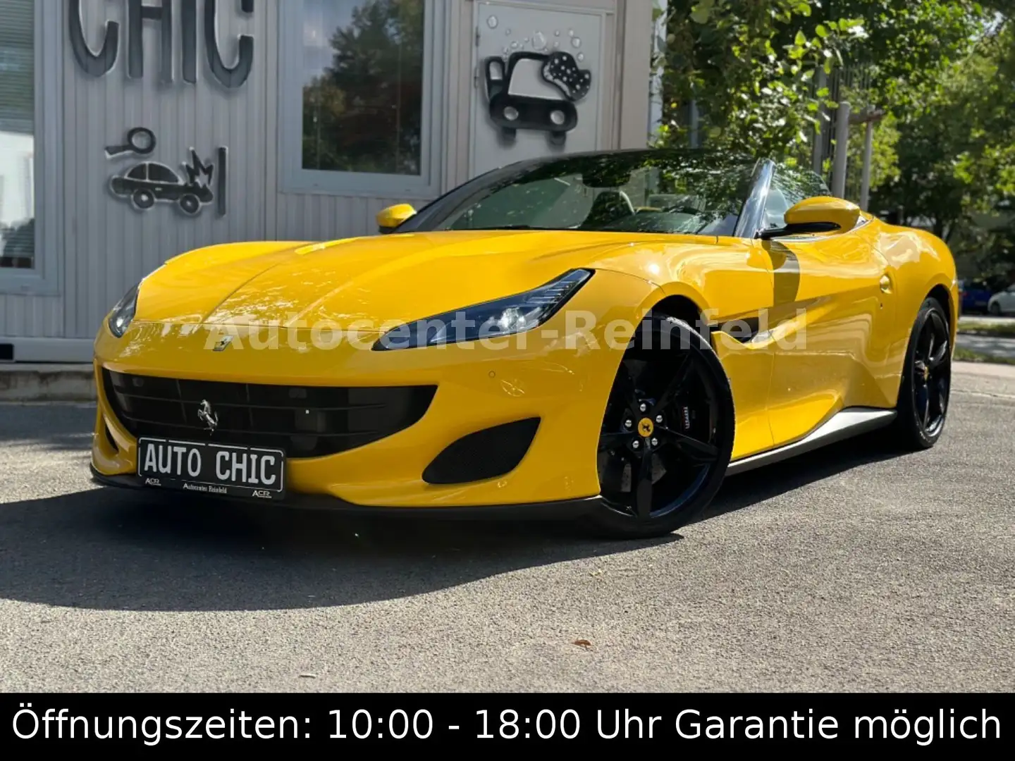 Ferrari Portofino *Abstandtempomat*Keramik*Deutsches-Fahr Yellow - 1
