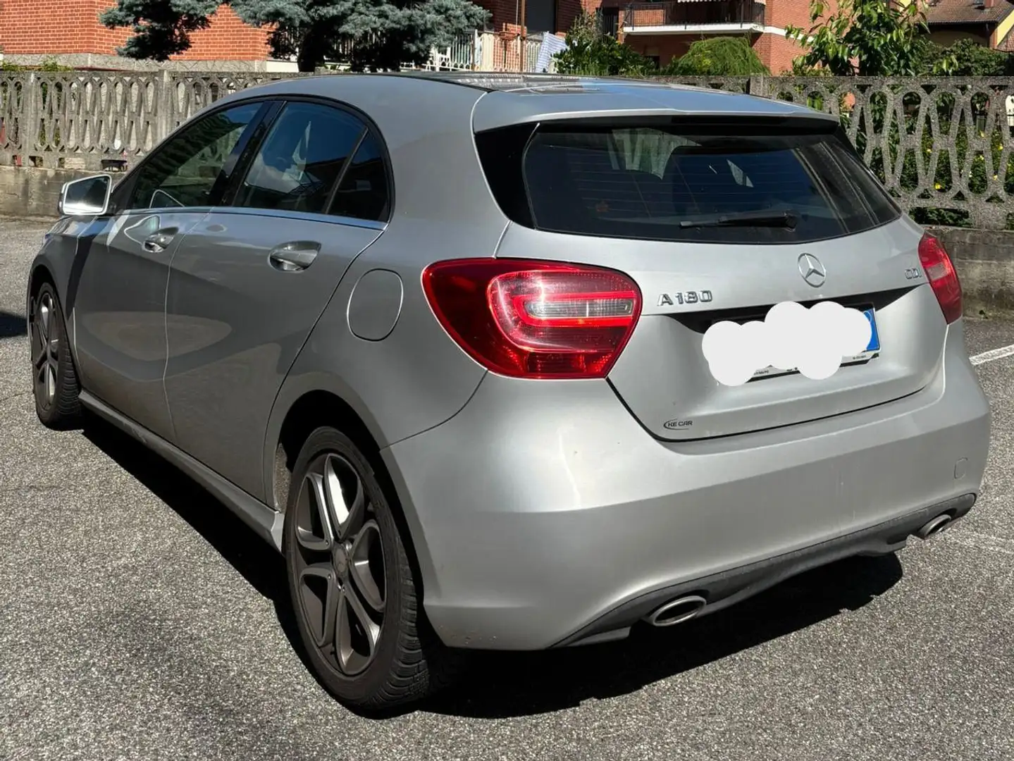 Mercedes-Benz A 180 A 180 cdi (be) Sport auto Argento - 2