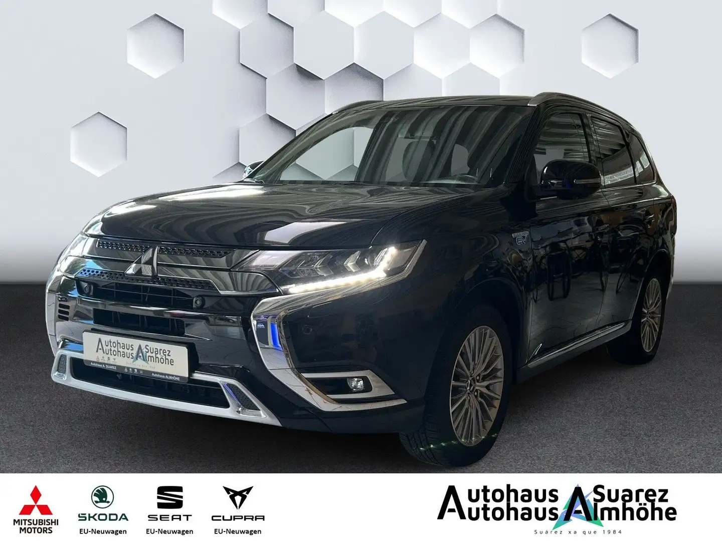 Mitsubishi Outlander PHEV Top 4WD Schwarz - 1
