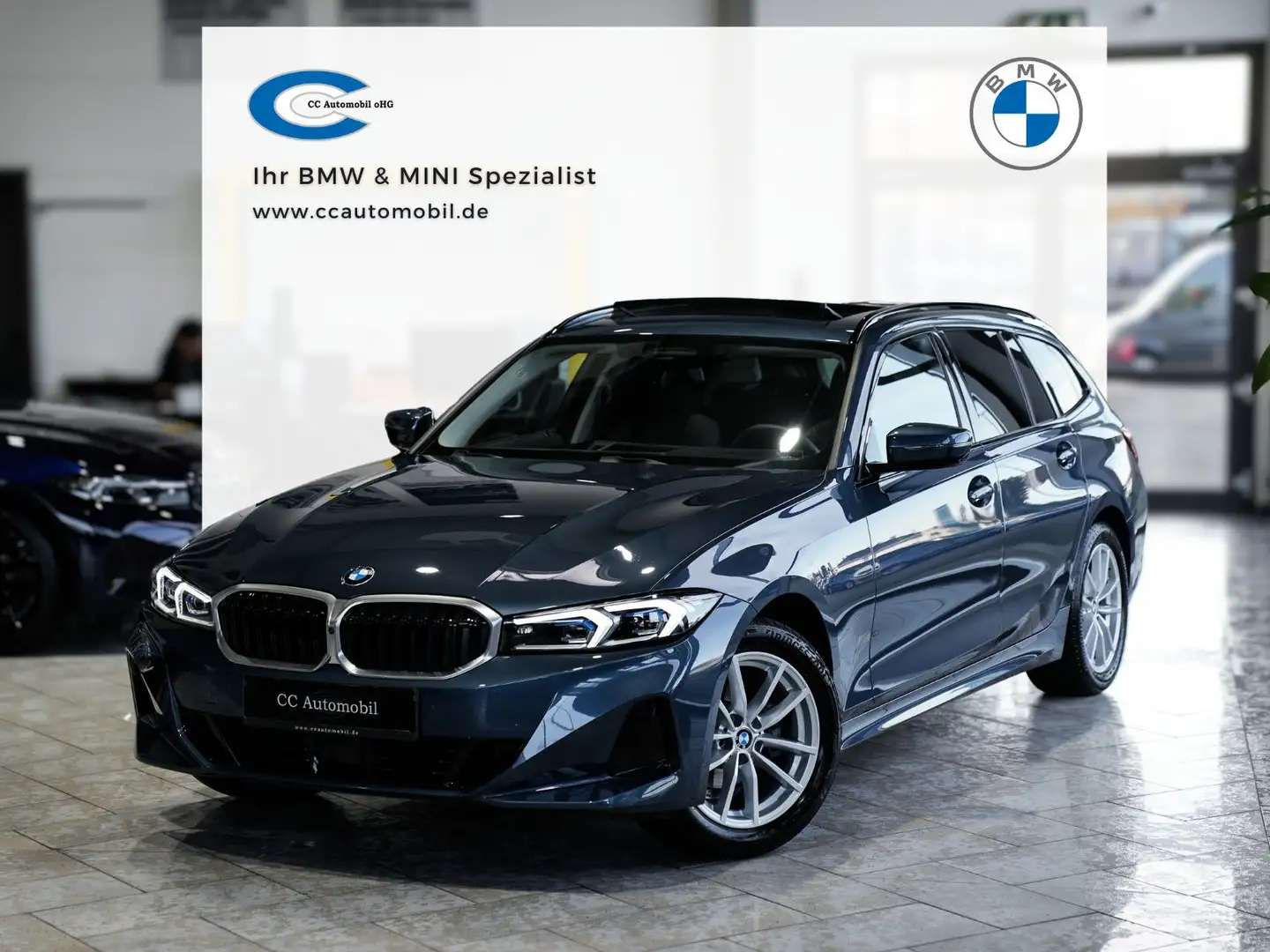 BMW 318 318i Touring Memory 360K Panorama Blau - 1