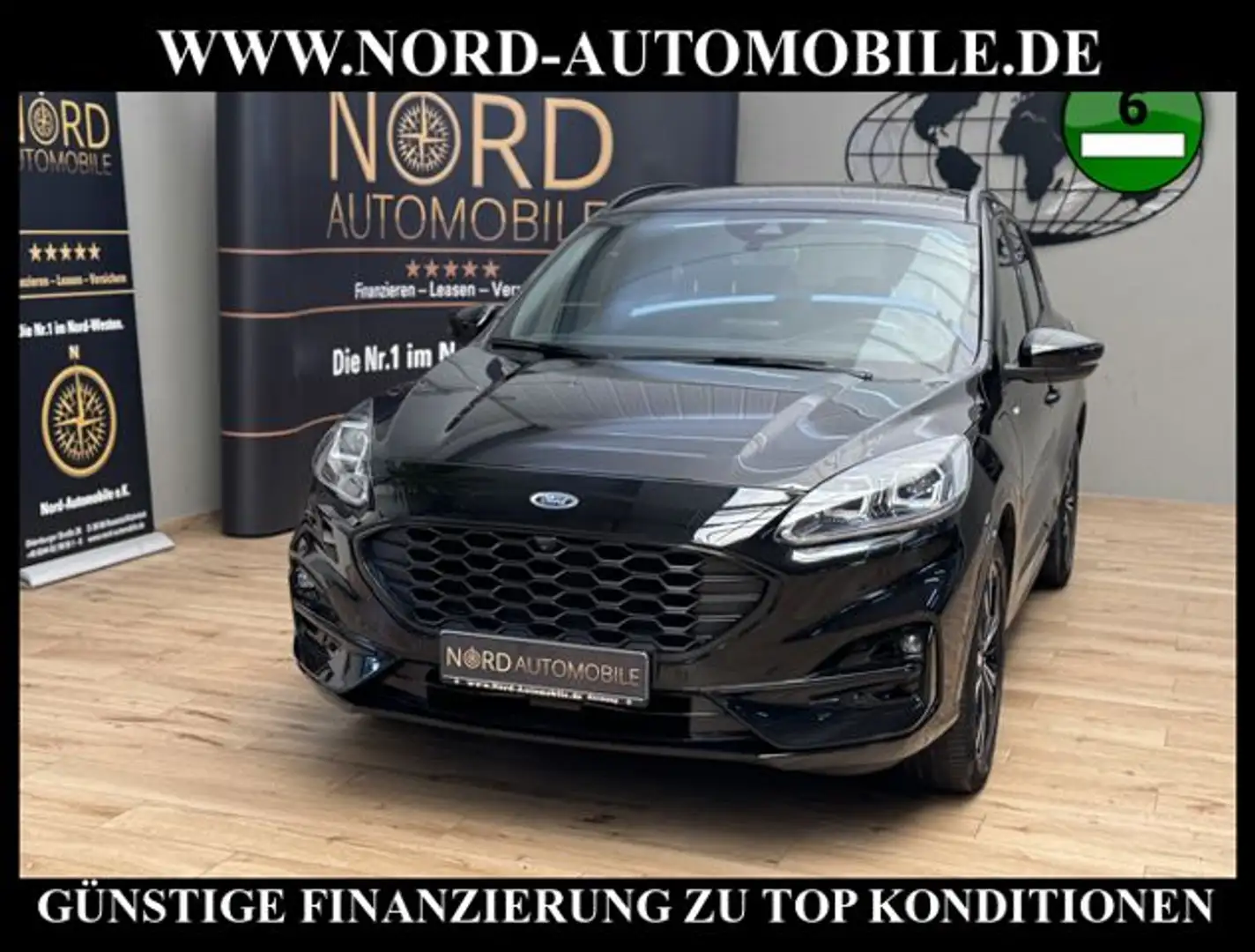 Ford Kuga Plug-In Hybrid ST-Line X *AHK*ACC*PANO*HUD* ST-Lin Schwarz - 1