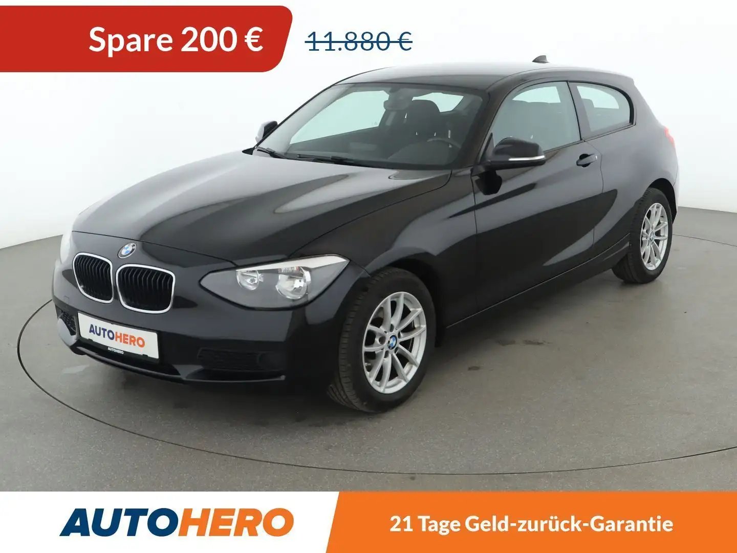 BMW 116 116i*LIM*PDC*SHZ*ALU*KLIMA*BLUETOOTH* Schwarz - 1