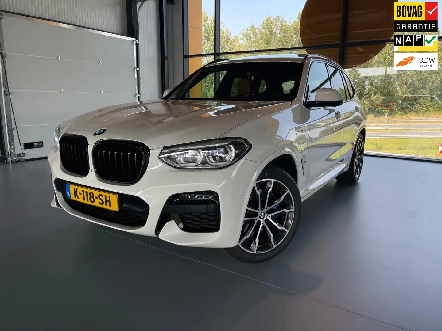 BMW X3 XDrive30e High Executive Blanc - 1