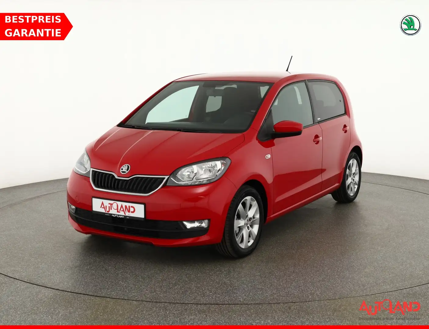 Skoda Citigo 1.0 MPI ASG Ambition Klima Sitzheizung Rot - 1
