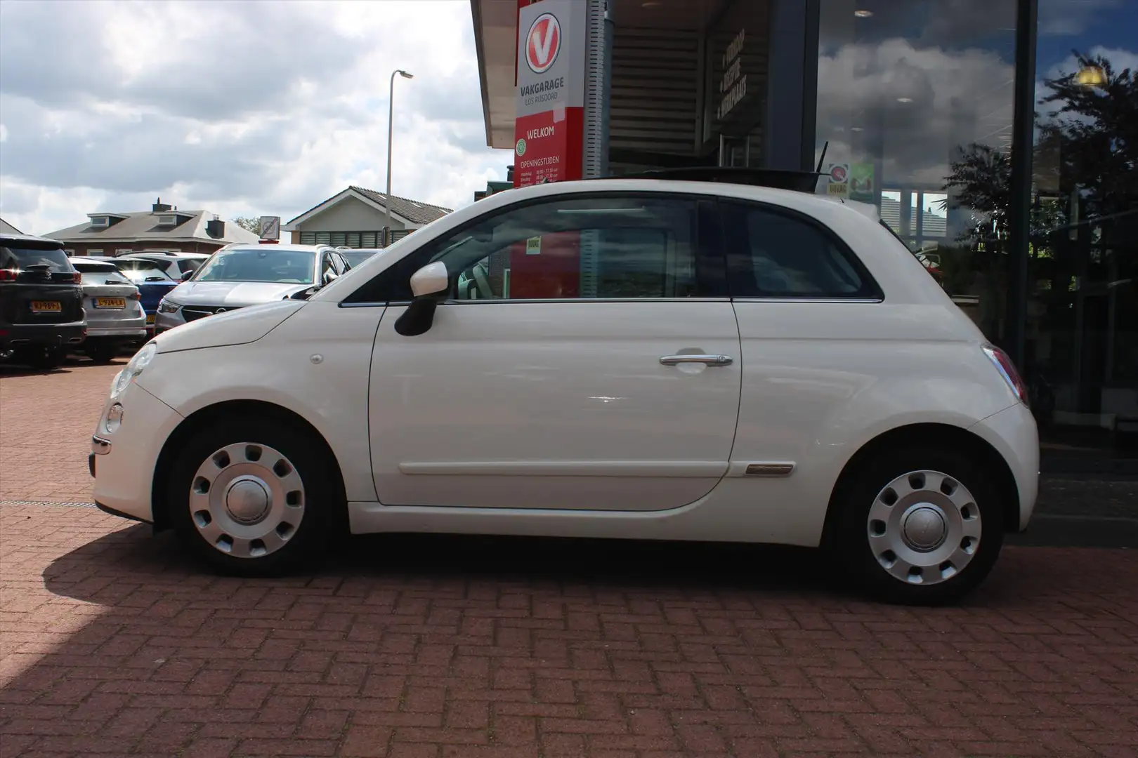 Fiat 500 TwinAir Turbo *Lounge* | Schuifdak | Climate Contr Bianco - 2
