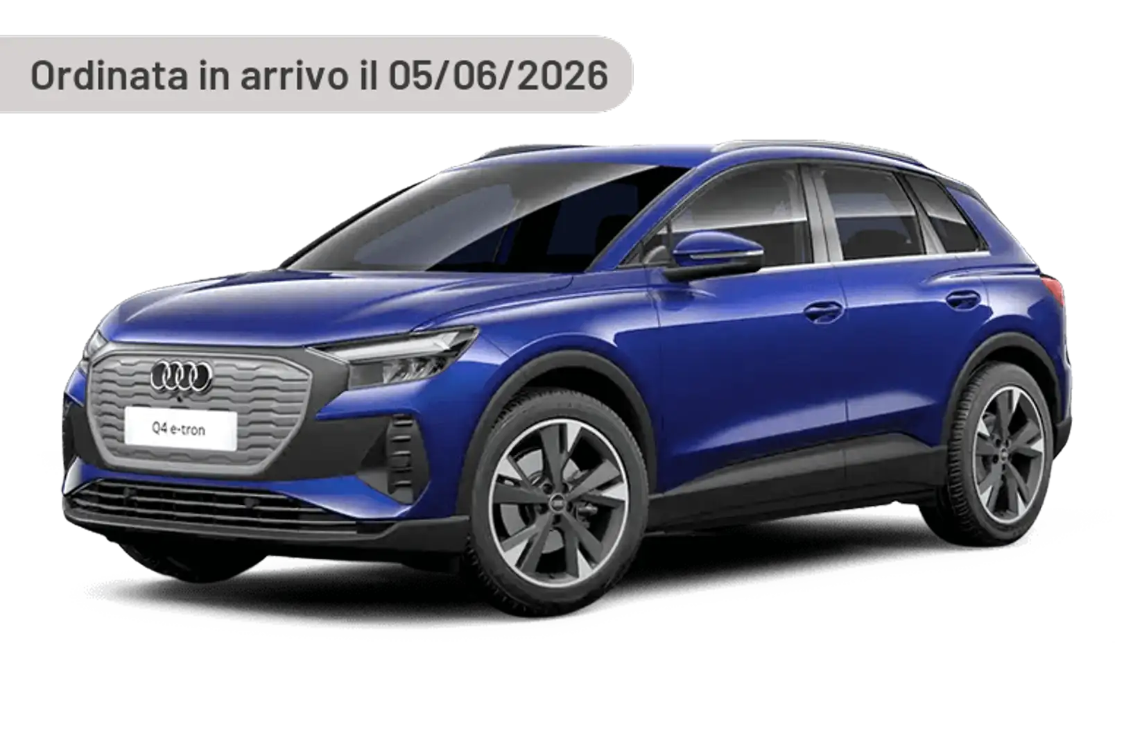Audi Q4 e-tron Q4 55 e-tron quattro S Line edition Argento - 2