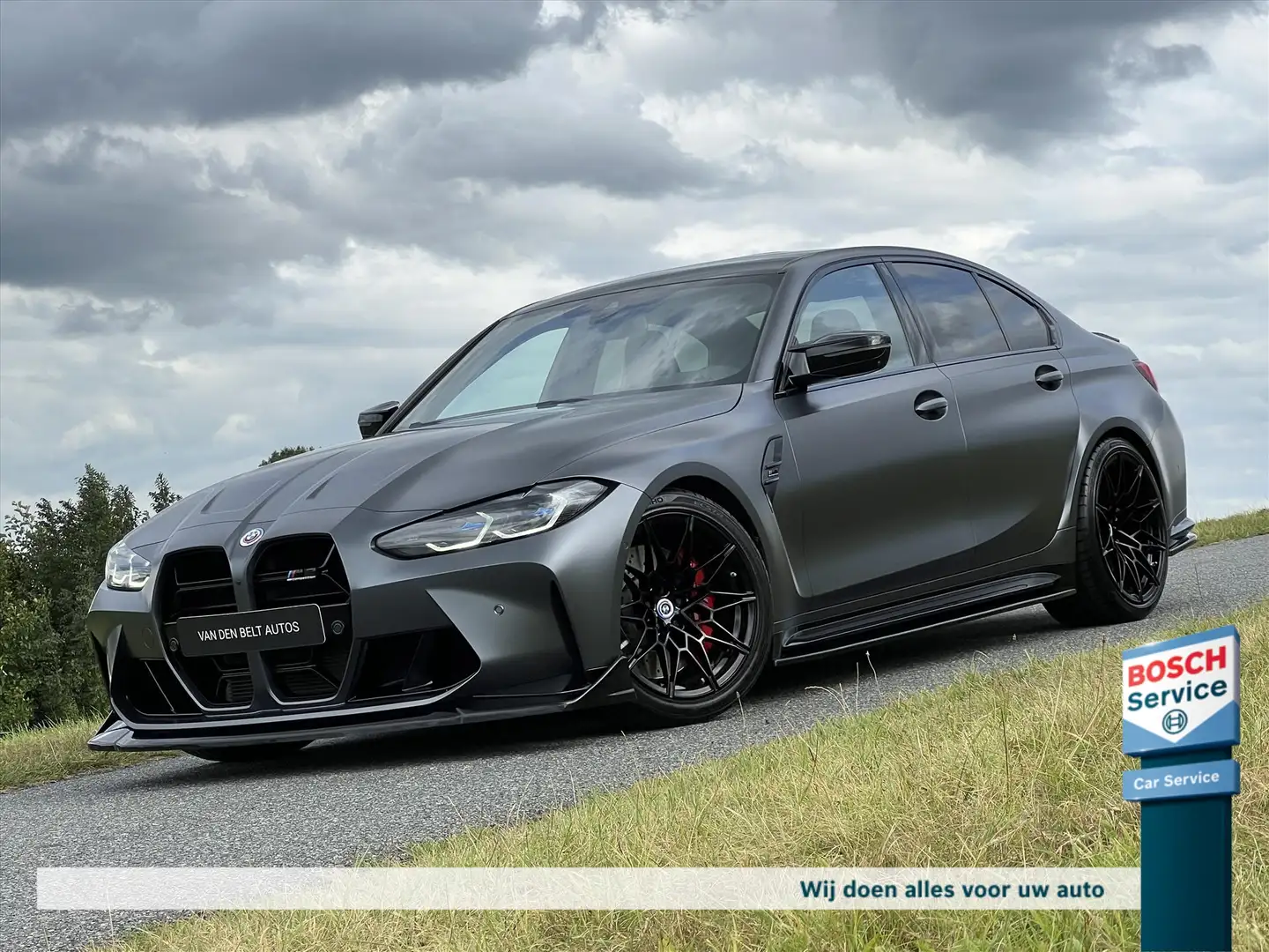 BMW M3 Competition 510PK / Schaalstoelen / Laser / Head-u Gris - 1