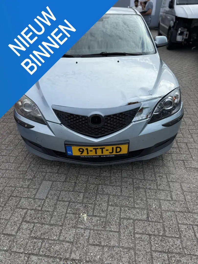 Mazda 3 1.6 S-VT Touring met garantie Blauw - 1