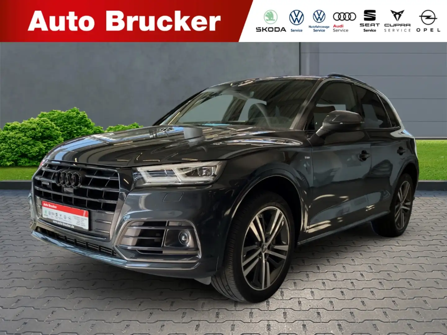 Audi Q5 45 TDI quattro sport 3.0 S line+Navigationssystem+ Šedá - 1