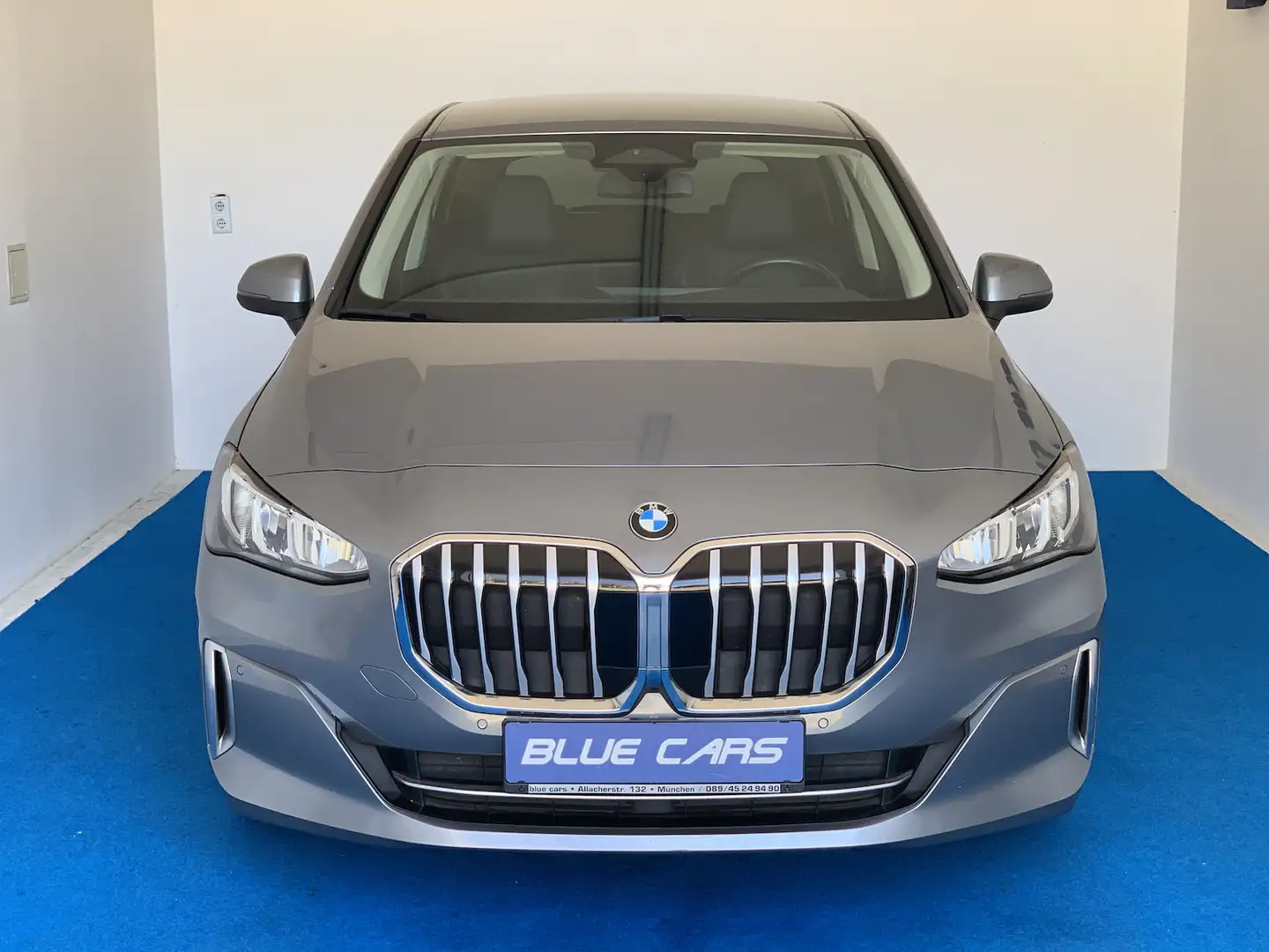 BMW 218 Luxury Widescr./Camera/Carplay Grigio - 2