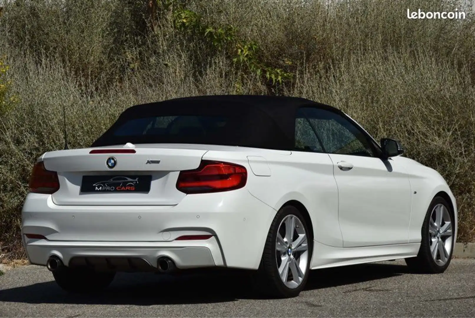 BMW 235 serie m235i xdrive 326ch bva sport cabriolet f23 Wit - 2
