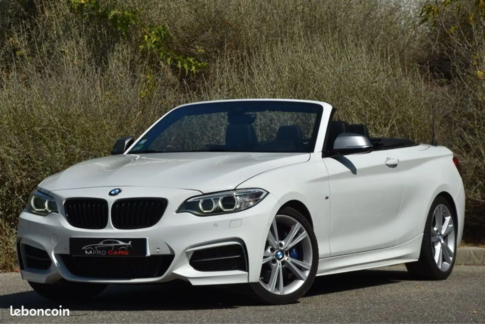 BMW 235 serie m235i xdrive 326ch bva sport cabriolet f23 Wit - 1