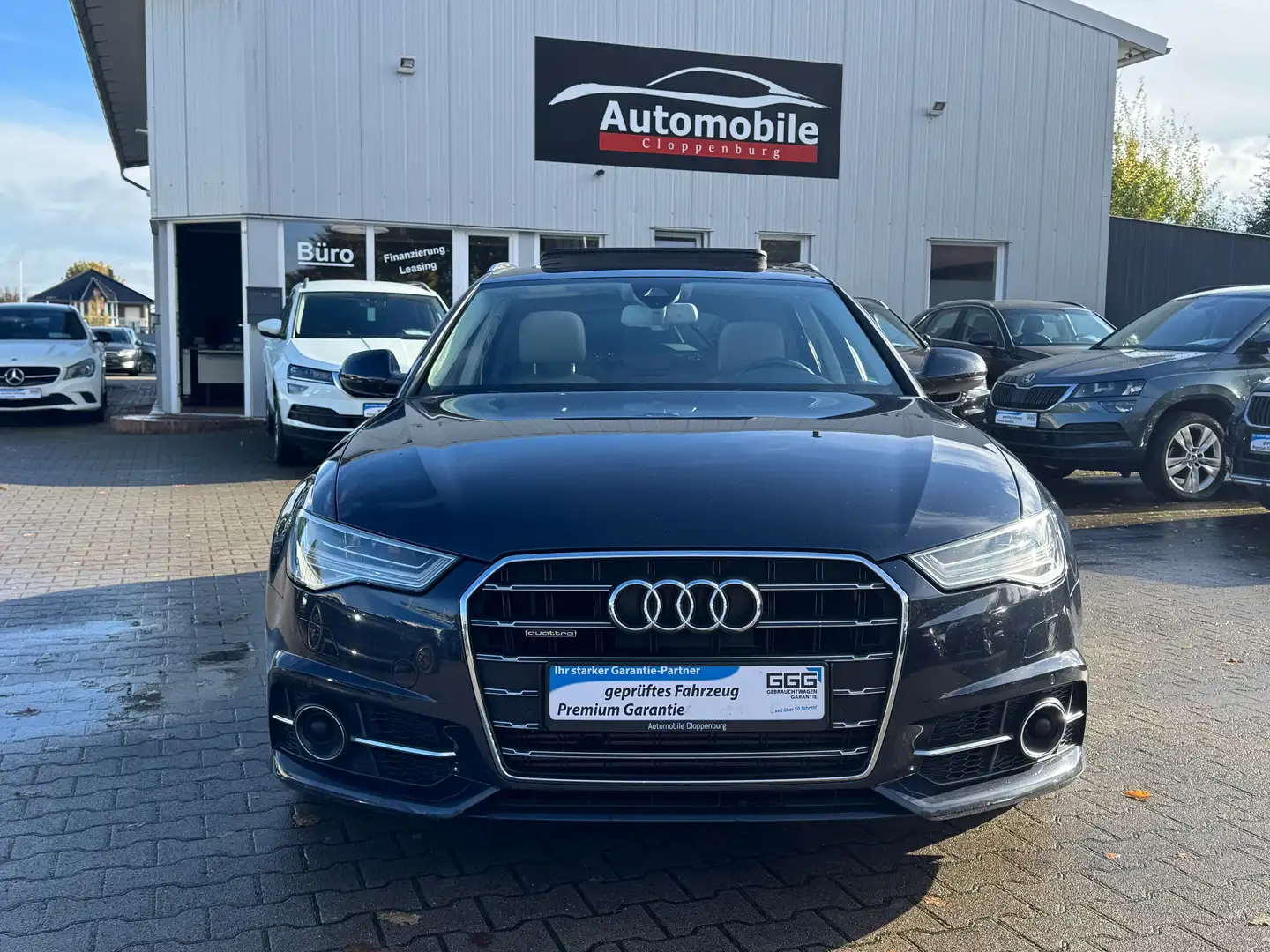 Audi A6 3.0 TDI S-line quattro S-tronic / Panorama / AHK / Bleu - 2