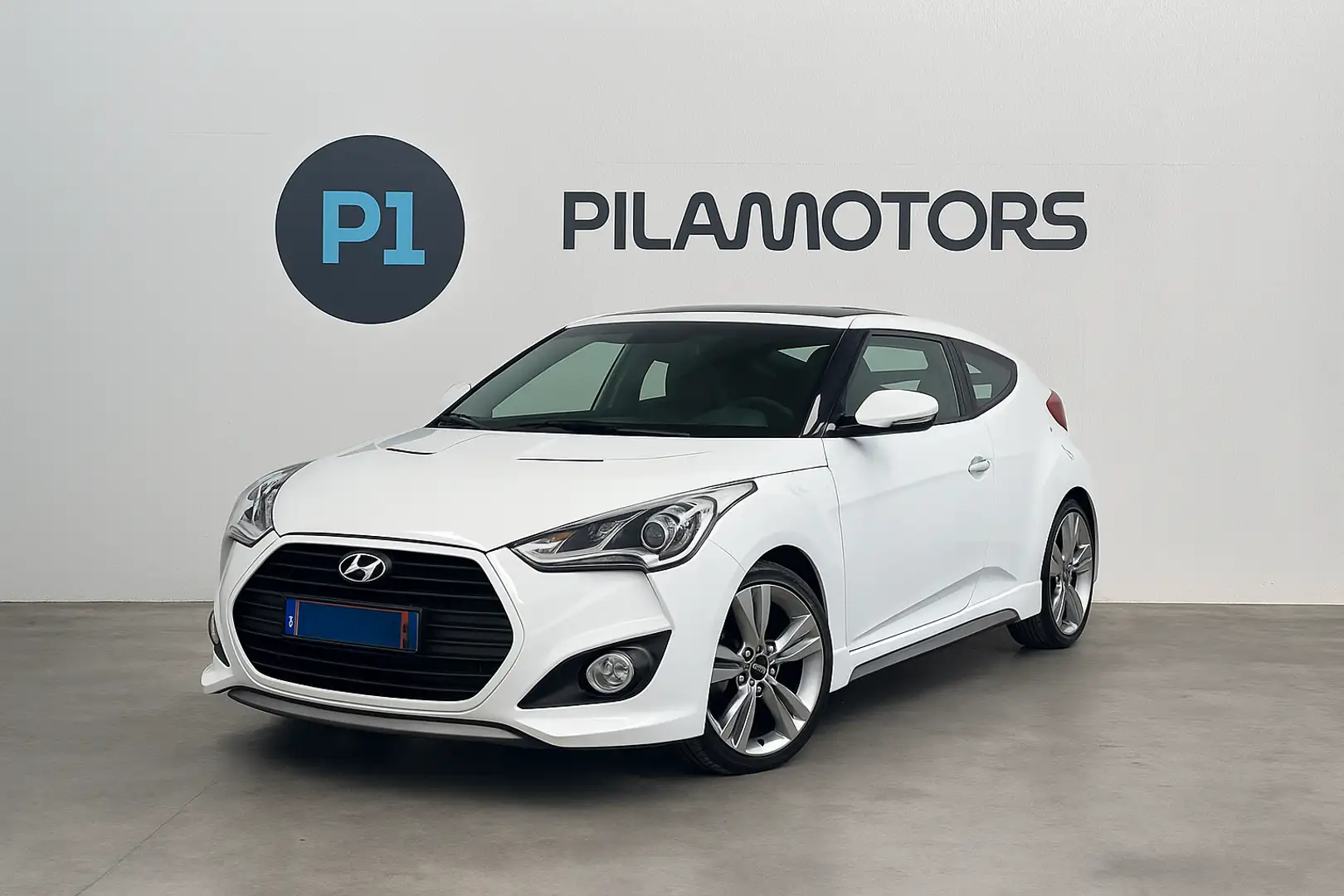 Hyundai VELOSTER 1.6 TGDI 185CV Turbo Benzina Blanc - 1