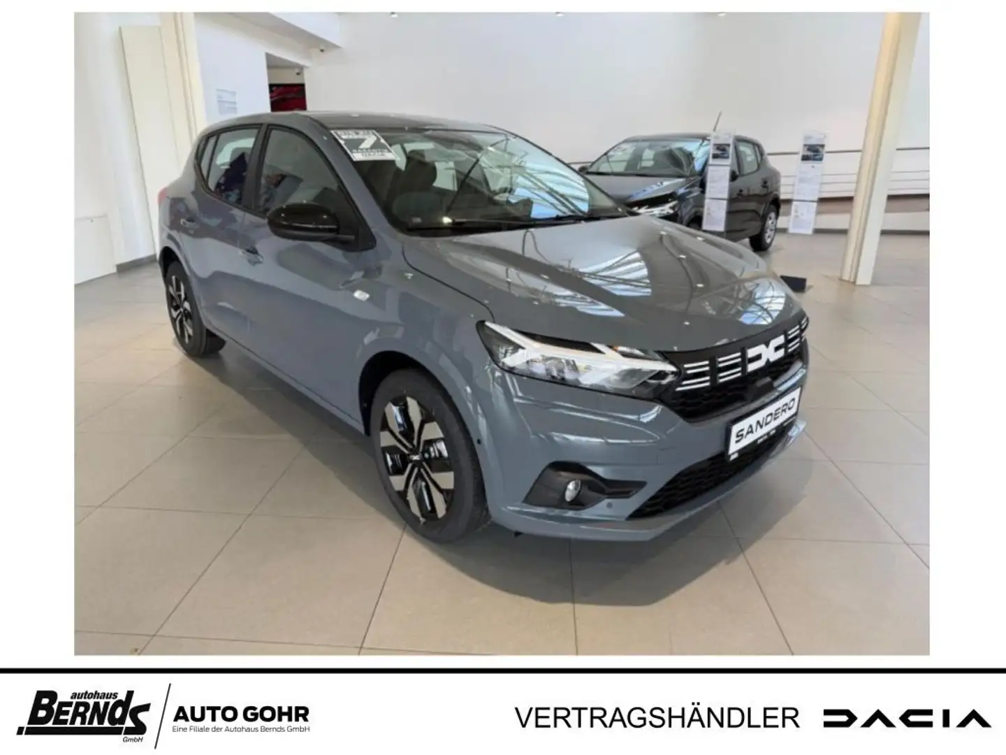 Dacia Sandero TCe 90 CVT Journey NAVI R-KAM APPLE-CP KLIMAAUT. Grigio - 2