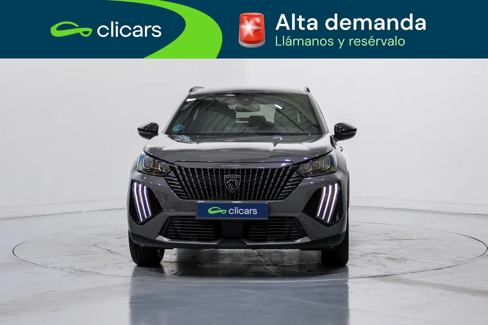 Peugeot 2008 Hybrid Allure Plus eDCS6 145 Gris - 2