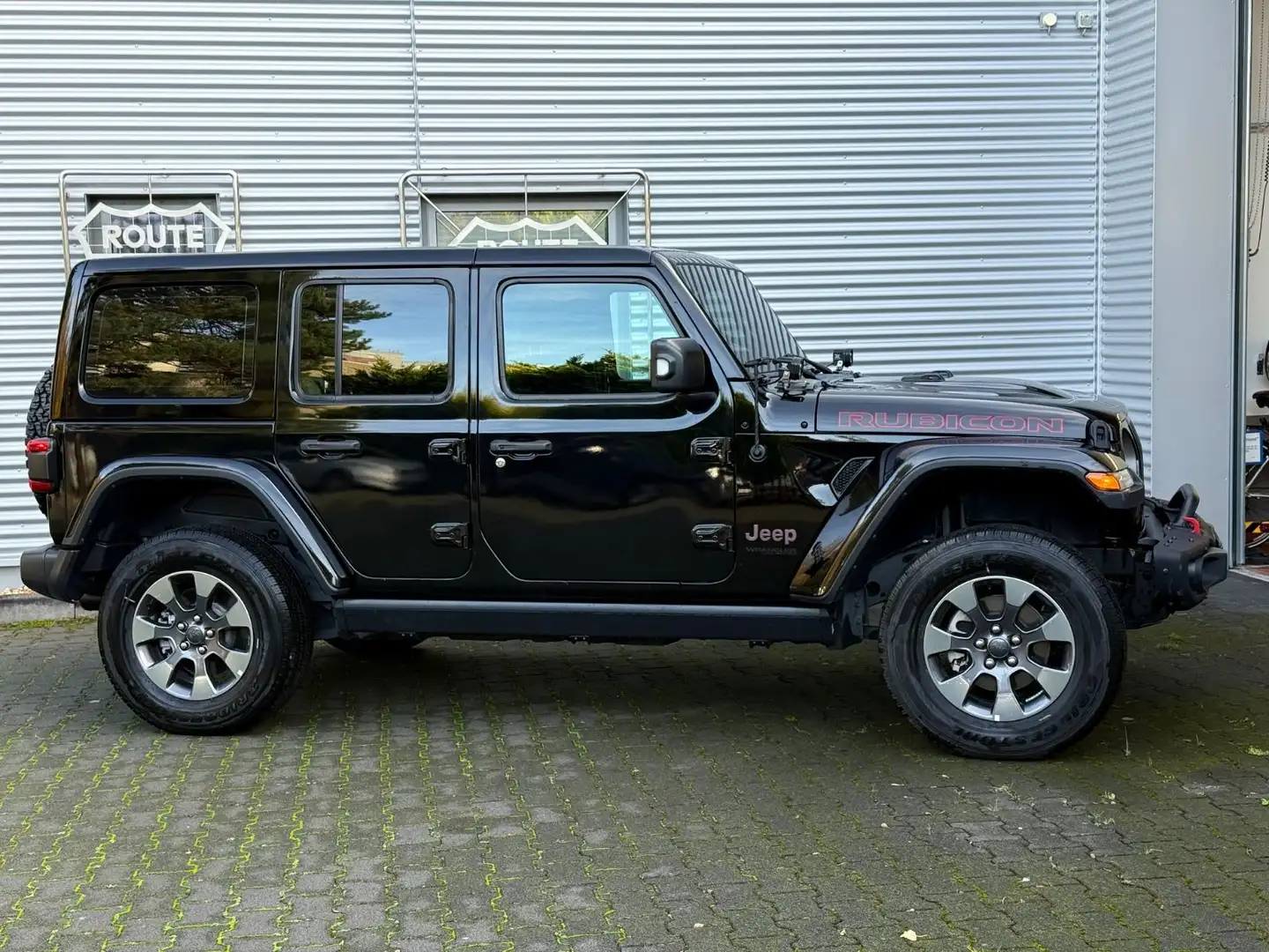 Jeep Wrangler 3.6V6 Aut. Rubicon, E-Tritbretter,SAGA, Noir - 2
