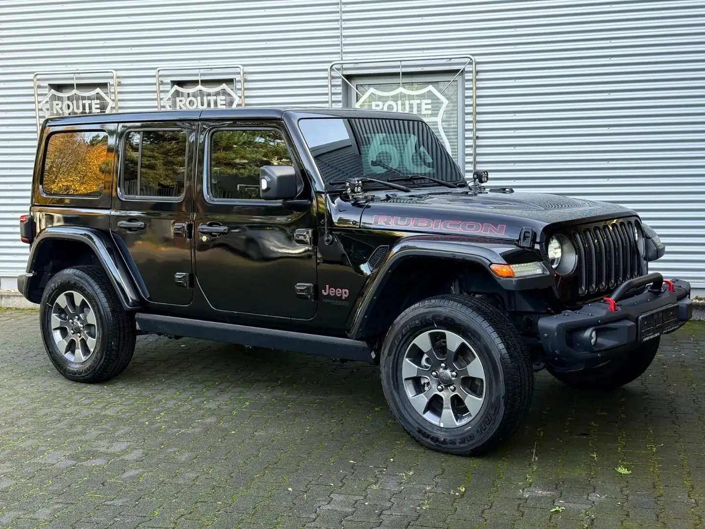 Jeep Wrangler 3.6V6 Aut. Rubicon, E-Tritbretter,SAGA, Noir - 1