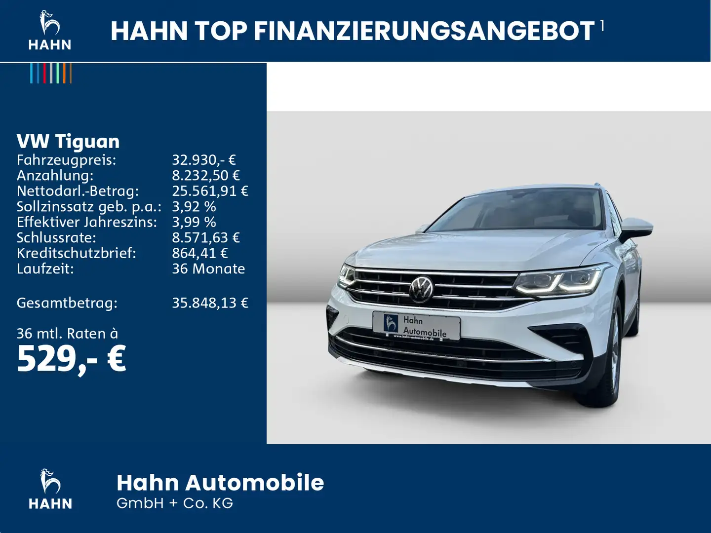 Volkswagen Tiguan 2.0 TSI DSG Elegance 4Motion DCC Matrix Blanc - 2