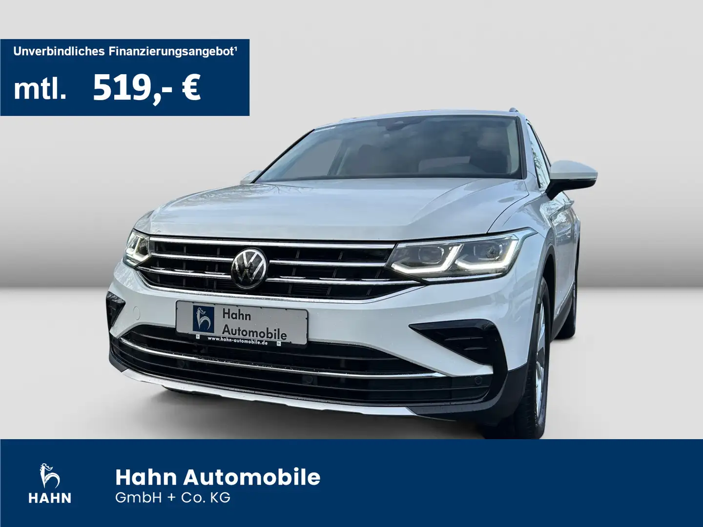 Volkswagen Tiguan 2.0 TSI DSG Elegance 4Motion DCC Matrix Weiß - 1