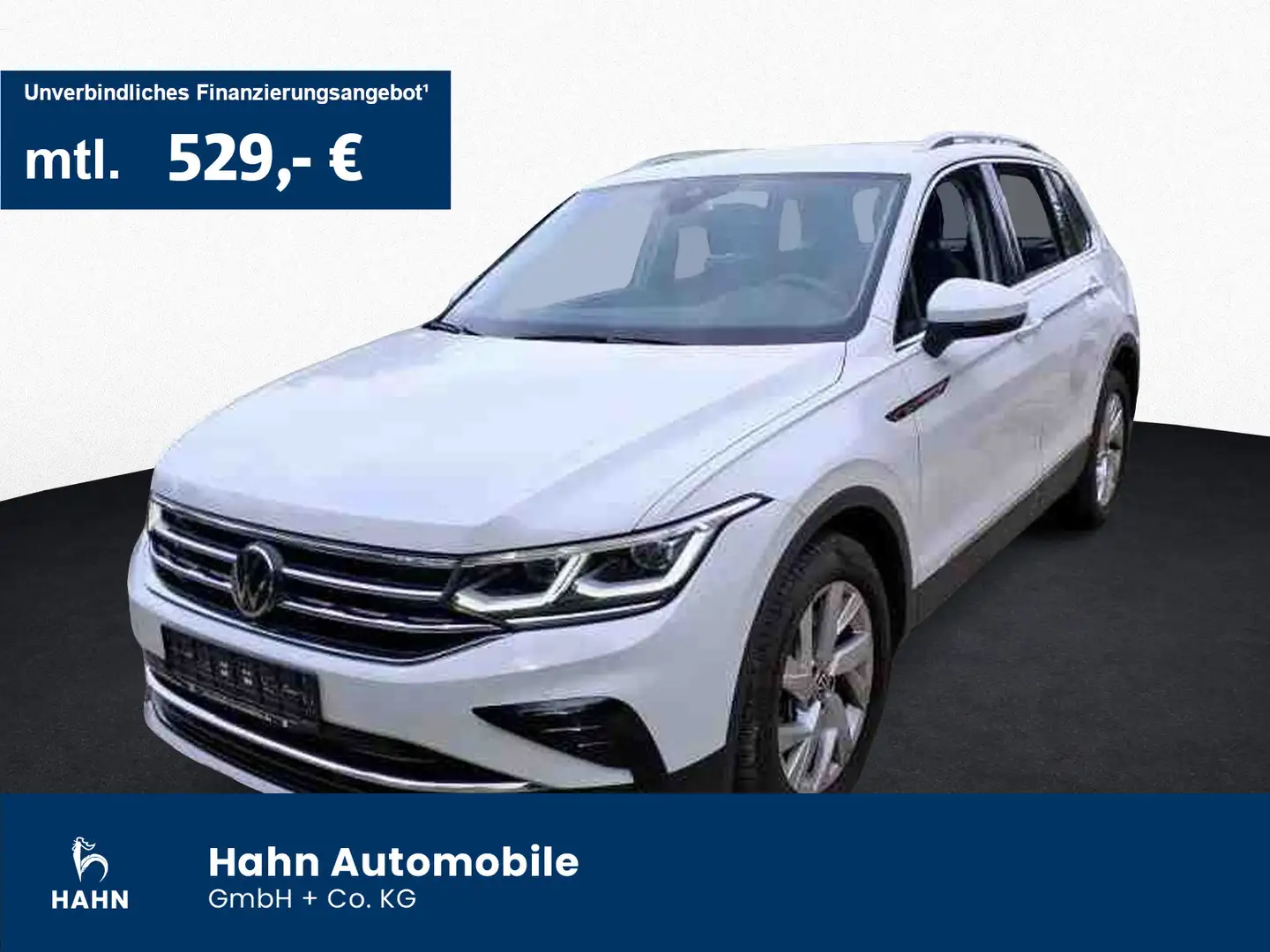 Volkswagen Tiguan 2.0 TSI DSG Elegance 4Motion DCC Matrix Weiß - 1