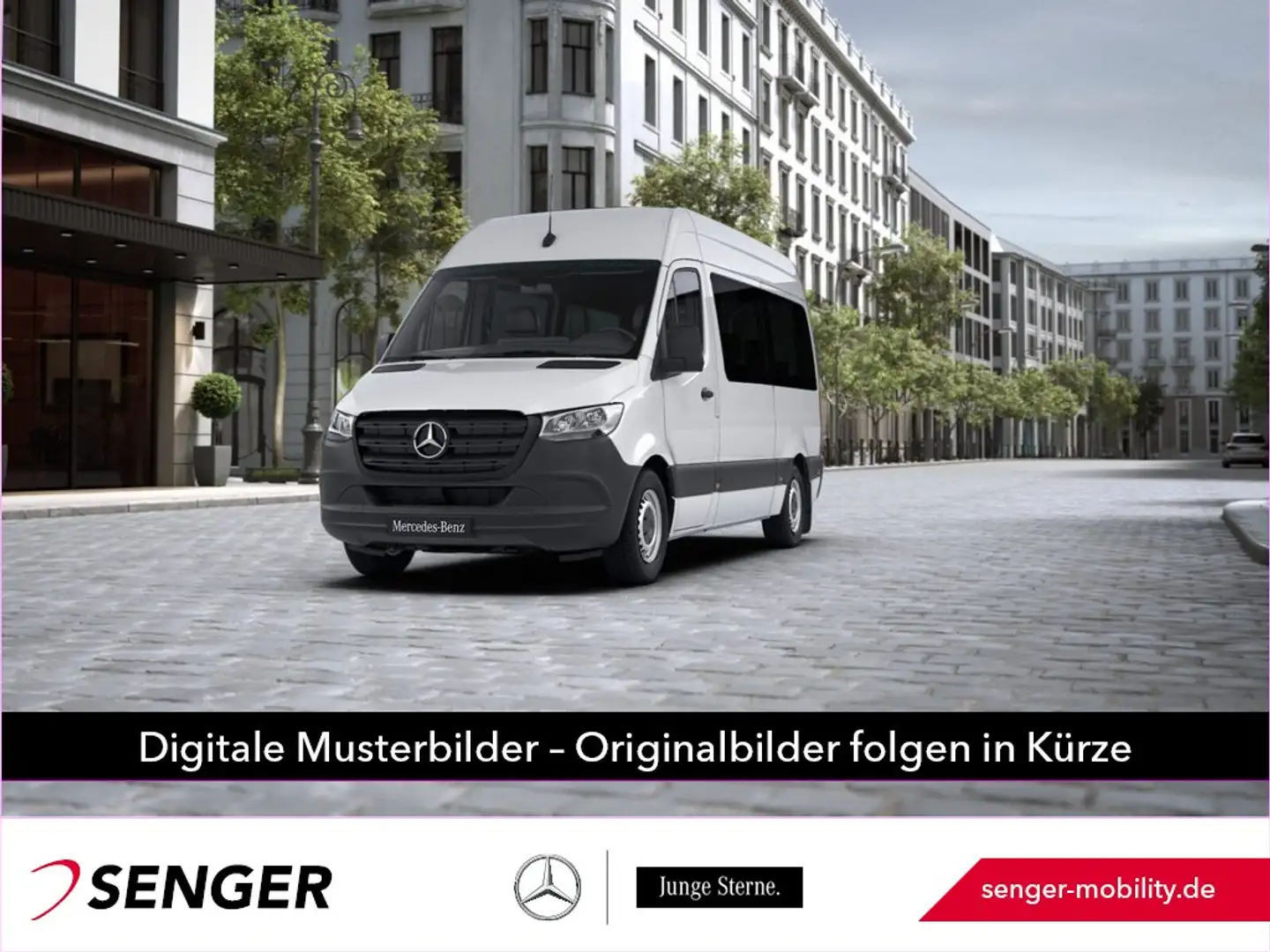 Mercedes-Benz Sprinter 316 CDI Tourer L2H2 Klima AHK=3,5t DAB Weiß - 1
