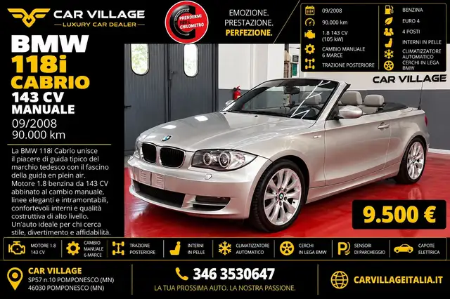 BMW 118 118i Cabrio Futura