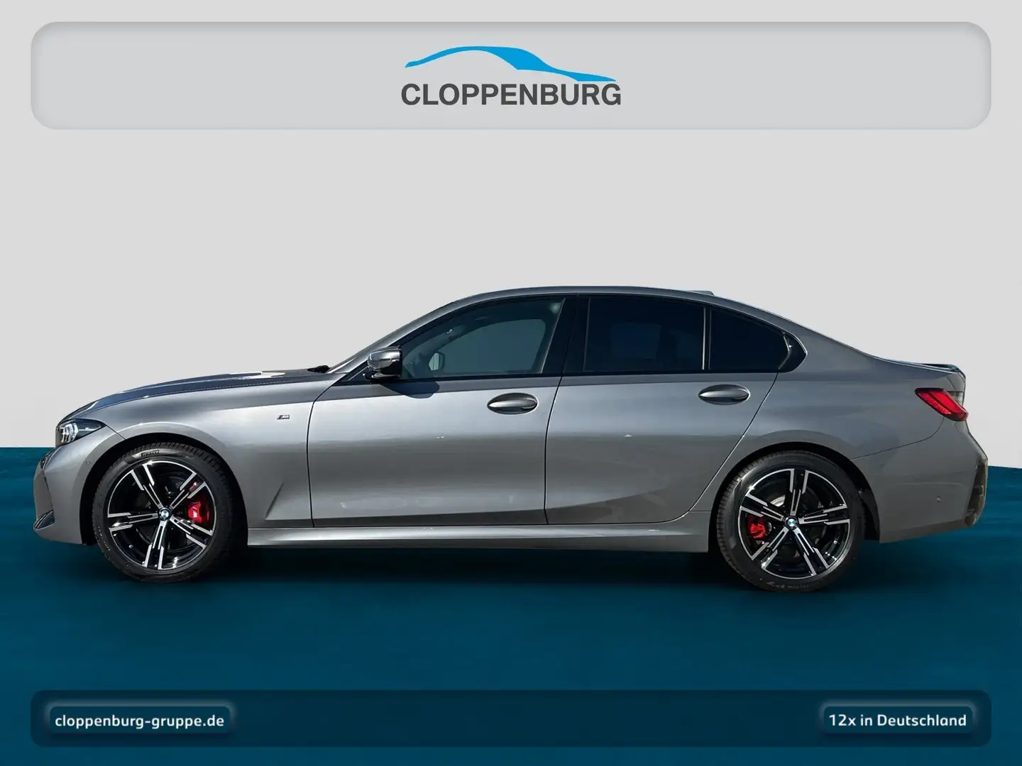 BMW 318 d M Sportpaket AHK+Navi+ACC+SHZ+KeyGO+HiFi+BT Grau - 2