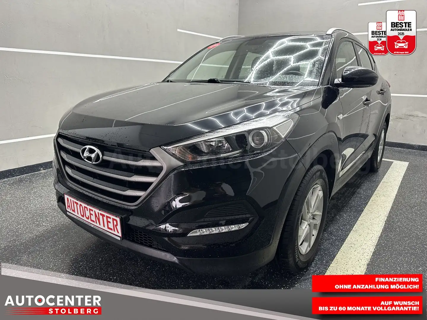 Hyundai TUCSON blue Classic 2WD "1 HAND-NAVI-CAM-SITZH" Schwarz - 1