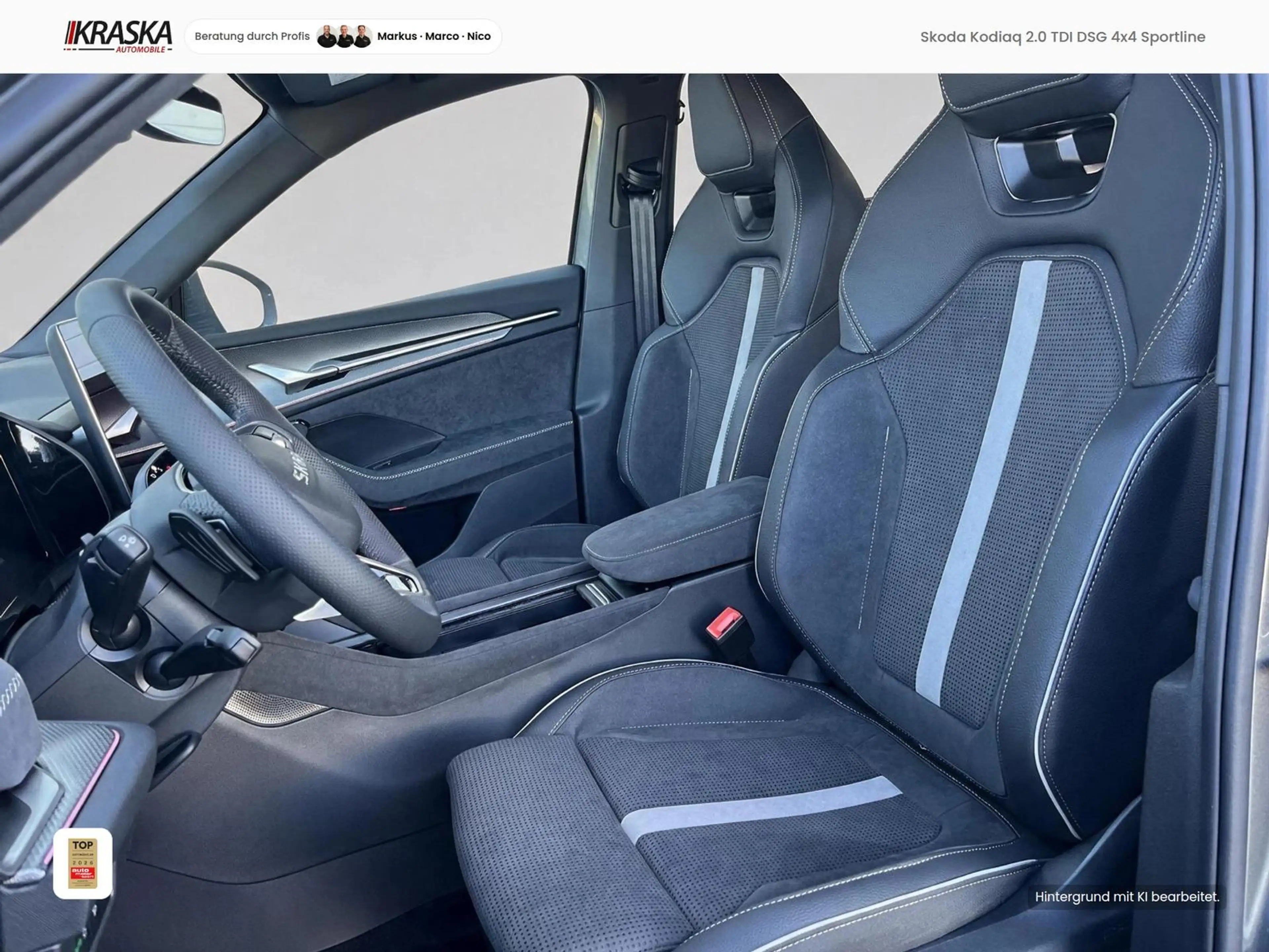Skoda Kodiaq 2.0 TDI DSG 4x4 Sportline AHK Matrix PANO — photo 5