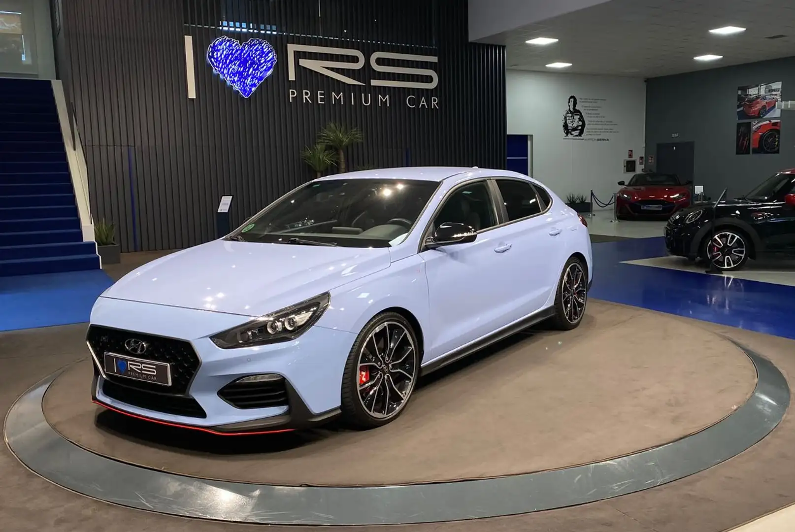 Hyundai i30 Fastback N Performance Синій - 2