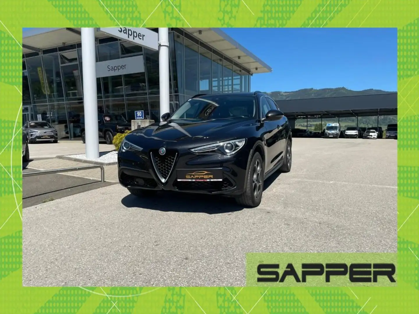 Alfa Romeo Stelvio 2,0 Super Q4 Schwarz - 1