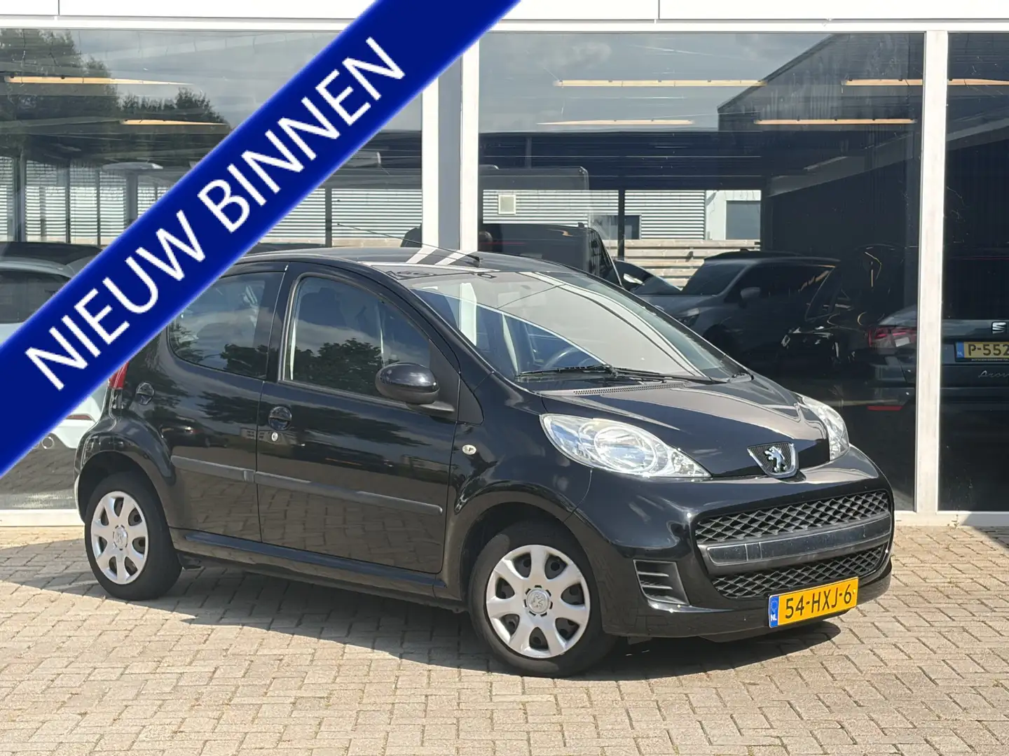 Peugeot 107 1.0-12V XS CV / 5-Deurs / Elek. Ramen / 91DKM! / Z Schwarz - 1