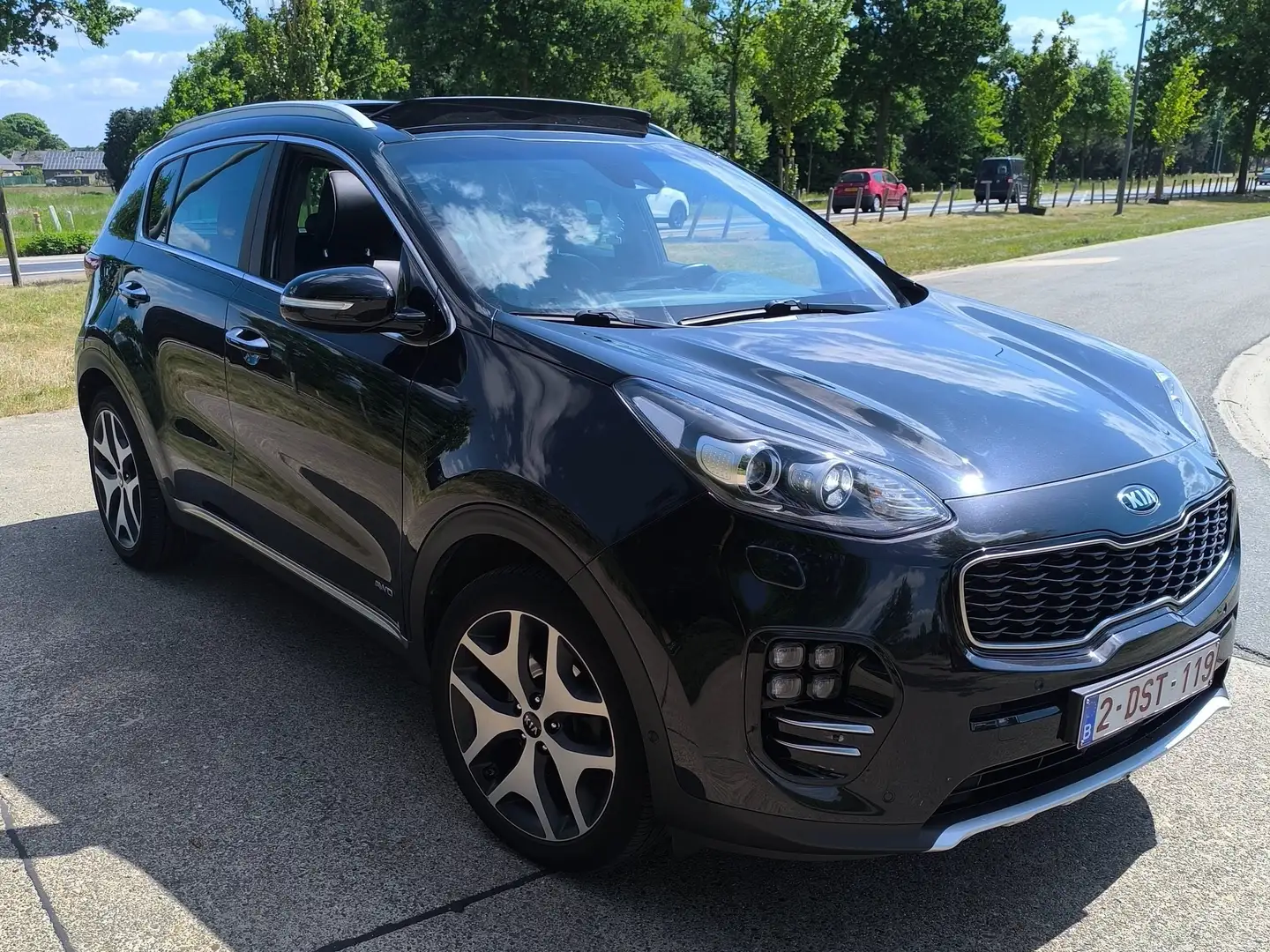 Kia Sportage Sportage 1.6 T-GDI AWD Aut. GT Line Zwart - 1