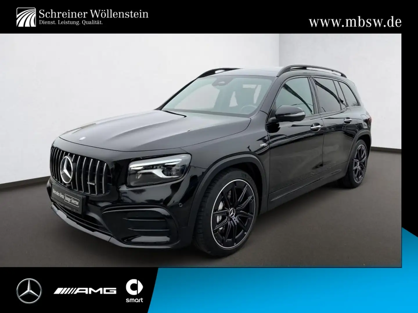 Mercedes-Benz GLB 35 AMG 4M PREMIUM*7-Sitze*Pano*FAP*20*Night Schwarz - 1