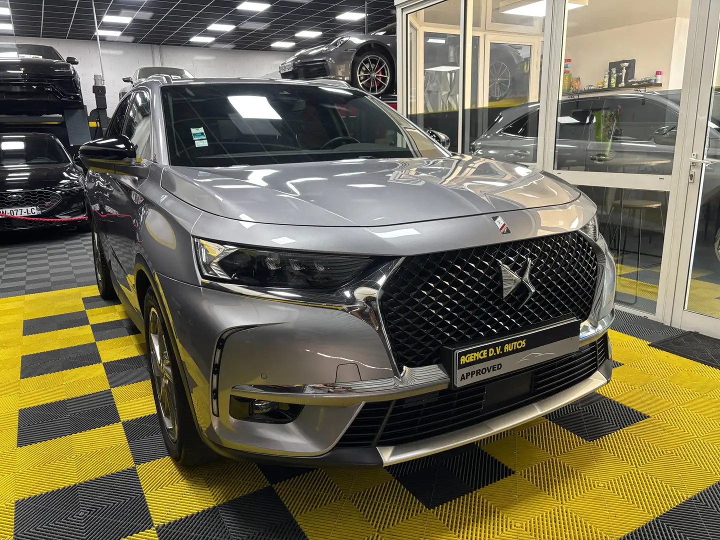 DS Automobiles DS 7 Crossback DS7 Crossback 225 EAT8 Grand Chic RIVOLI Gris - 2