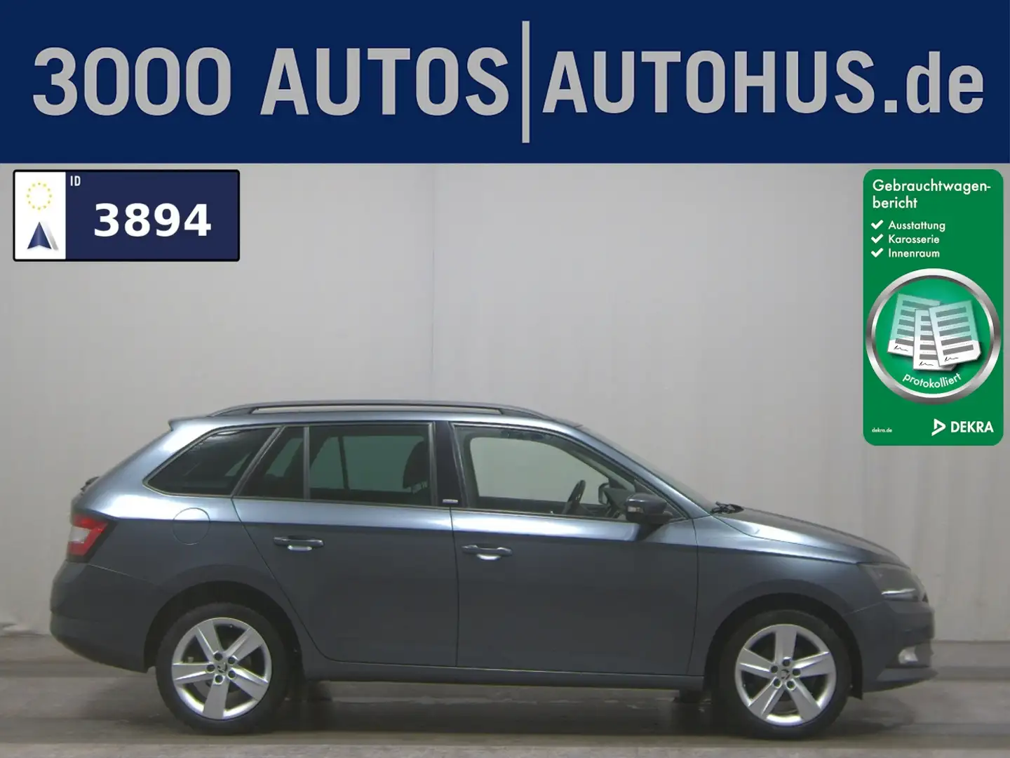 Skoda Fabia Kombi 1.2 TSI Joy Navi Xenon PDC Shz Gris - 1