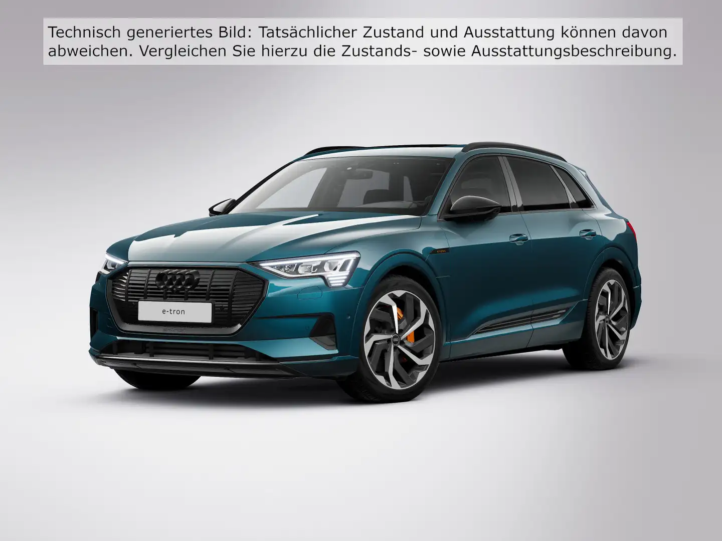 Audi e-tron 55 Q ADVANCED LM21 KLIMA PANO PRIVACY Blau - 2