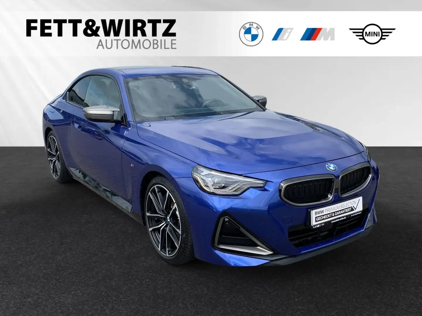 BMW 240 M240i Coupé 19"LMR|HiFi|LCProf.|Head-Up Albastru - 1